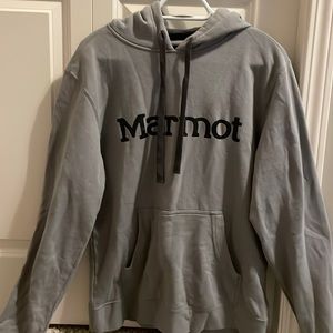 brand is marmot, size is medium, colour is grey